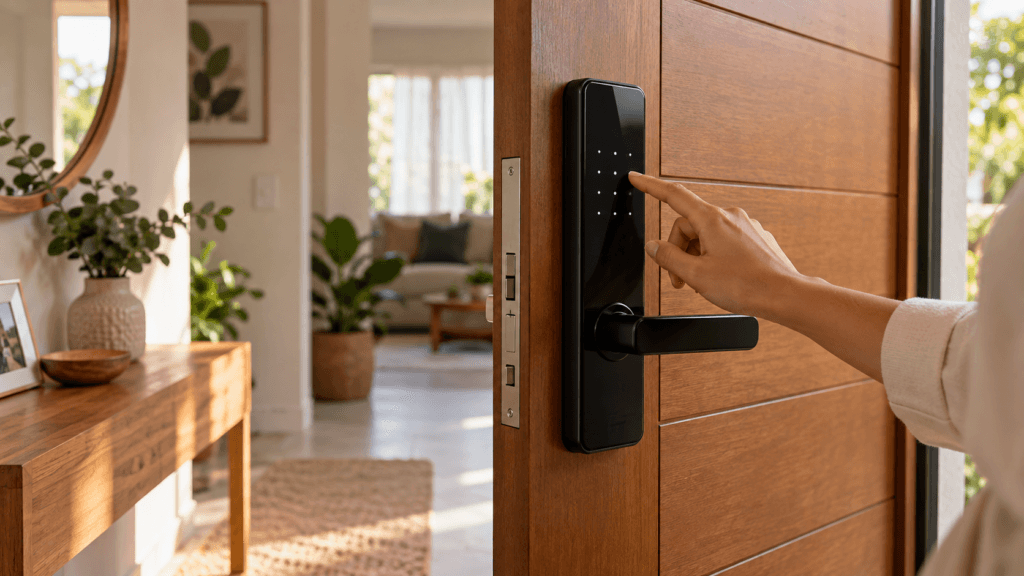 Fechadura inteligente vale a pena instalada em porta residencial